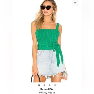 Privacy please xs Maxwell Top green
